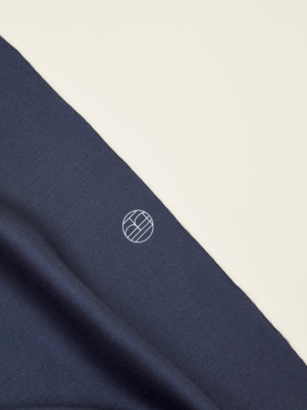 Les Belles Heures x Monocle 100% hand rolled cashmere, modal and silk scarf