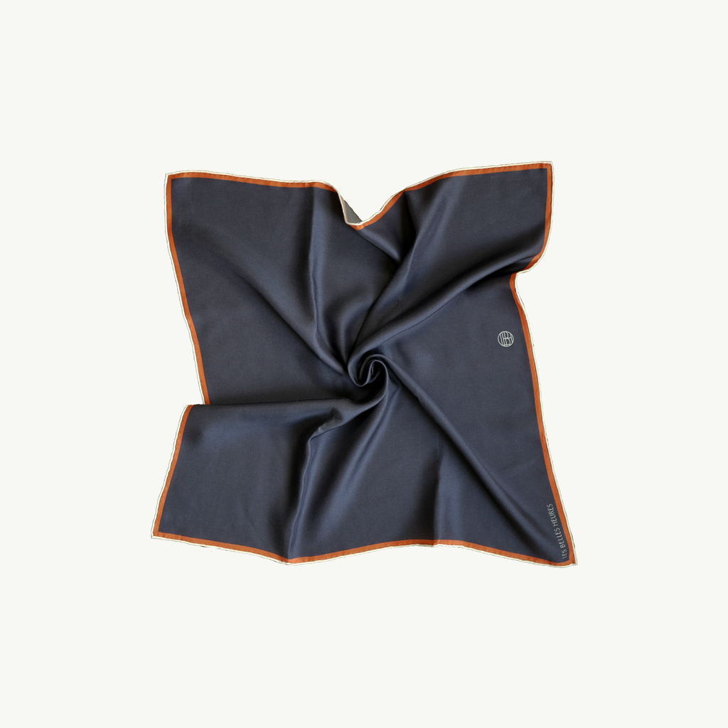 Les Belles Heures San Rocco, 21h17 100% hand rolled cashmere, modal and silk scarf